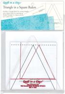 quilt in a day's triangle in a square ruler: the perfect tool for precise quilting logo