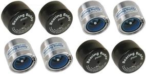 img 4 attached to Bearing Buddy 1.980 Boat Trailer Genuine Stainless Steel with Protective Bra &amp; Auto Check Wheel Center Caps - Set of 4 (1980A-SS 42204) - 2 Pairs
