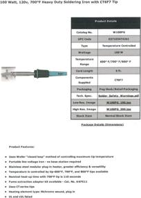 img 1 attached to 🔥 Паяльник Weller W100PG с регулировкой температуры по Фаренгейту.