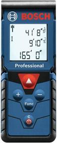 img 3 attached to Bosch Blaze Pro GLM165-40 Laser Distance Measure with 165ft Range and Color Backlit Display