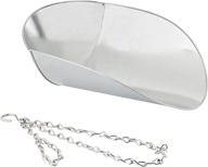 🔗 taylor precision products scale scoop/chain: steel hanging cradle, 20 lb capacity, 17" w x 13" l x 3" h logo