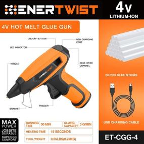 img 3 attached to 🔌 Enertwist Cordless Rechargeable Drip-Free Power Shut-off