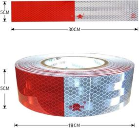 img 2 attached to Waterproof Conspicuity Reflective Intensity Self-Adhesive