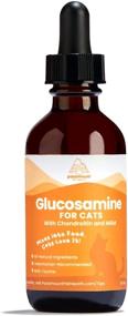 img 4 attached to 🐱 Paramount Pet Health Natural Glucosamine for Cats - MSM Arthritis Pain Relief - Cat Hip and Joint Supplement Liquid - 260mg Glucosamine Chondroitin for Cats