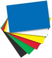 fibre-craft foam sheets: 12x18 inch 12-pack in 🎨 basic colors - top choice for crafting and diy projects logo