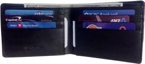 img 4 attached to 💼 Bdgiant Leather Credit Holder Wallet Back: Keep Your Cards Secure in Style