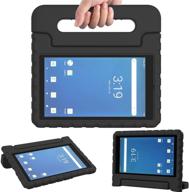 avawo onn 7 inch tablet case, lightweight shockproof kids case - black logo