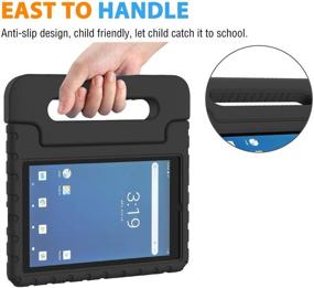 img 3 attached to AVAWO Onn 7 inch Tablet Case, Lightweight Shockproof Kids Case - Black