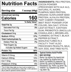 img 3 attached to 🏋️ Vega Sport Premium Protein Powder - Chocolate, Plant Based Post-Workout Protein with BCAA Amino Acids (21 Servings / 2lb 0.5oz)