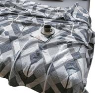 scientific sleep geometry lightweight bedspread logo