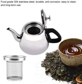 img 1 attached to Чайник Fdit Stainless Stove Top Teapot Teaware