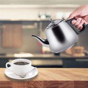 img 3 attached to Чайник Fdit Stainless Stove Top Teapot Teaware