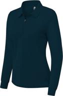 👚 ultimate sun protection ladies golf tops: women's long sleeve polo shirts with upf 50+ for tennis & business logo