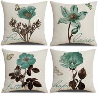 jasfura flower pillow decorative cushion logo