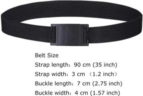 img 2 attached to 👦 Adjustable Magnetic Boys' Belts - WELROG Toddler Interchangeable Accessories