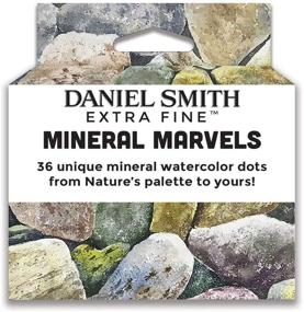 img 2 attached to 🎨 Набор акварели Daniel Smith Extra Fine Mineral Marvels - 36 уникальных образцов в точках из палитры природы (285900105)