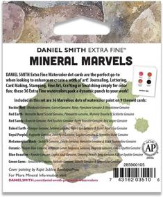 img 1 attached to 🎨 Набор акварели Daniel Smith Extra Fine Mineral Marvels - 36 уникальных образцов в точках из палитры природы (285900105)