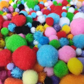 img 1 attached to Misscrafts 2000Pcs Multicolor Self Adhesive Supplies