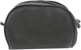 img 3 attached to Piel Leather Cosmetic Saddle: Compact Travel Accessories for Beauty Essentials