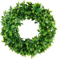 aonewoe artificial leaves outdoor boxwood логотип