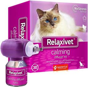 img 4 attached to Cat Calming Pheromone Diffuser Kit: Enhanced DE-Stress Formula for Anti-Anxiety Treatment, Reducing Stress, Scratching, Fighting & Other Problematic Behavior in Cats