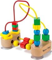 🔠 первая бусинная дорожка мелиссы и дага - деревянная образовательная игрушка, идеальный размер: 10,7 x 17,8 x 21,8 см, легкий вес: 0,6 кг. логотип