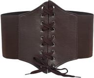 womens corset waist elastic dresses women's accessories for belts logo