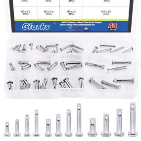 img 4 attached to Glarks Stainless Single Clevis Assortment Fasteners