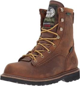 img 4 attached to Stylish and Durable: Georgia Boot Unisex-Child G2048 Mid Calf Boot for Long-Lasting Comfort and Protection