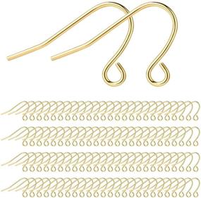 img 4 attached to 👂 Hypoallergenic Earring Findings - Unisex Jewelry (200PCS)