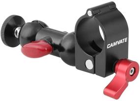 img 2 attached to 🔧 Durable CAMVATE 25mm Rod Clamp Monitor Mount for DJI Ronin-M Handheld Gimbal - Sturdy and Reliable