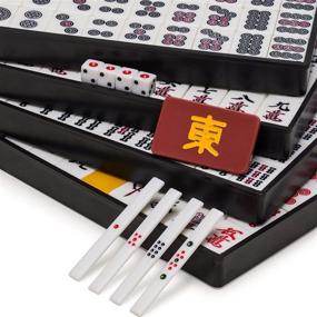img 2 attached to 🀄 Japanese Mahjong Set by Yellow Mountain Imports