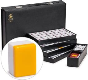 img 4 attached to 🀄 Japanese Mahjong Set by Yellow Mountain Imports
