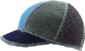 img 1 attached to Зимняя шапка с козырьком "Icebox Knitting Visor Winter Beanie