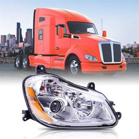 img 4 attached to Kenworth Headlights Headlamps Passenger 2013 2017 Lights & Lighting Accessories