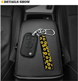 img 1 attached to 🔑 Keychain Holder Wristlet by BIGCARJOB