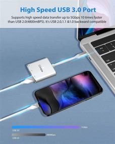 img 1 attached to 🔌 INTPW USB-C to HDMI Adapter 4K - Compatible with MacBook Pro, USB Type C to HDMI with USB 3.0 Port - Mac HDMI Adapter, Type-C PD Charging Port - Compatible with MacBook Air 2018/Dell XPS13 - Space Silver