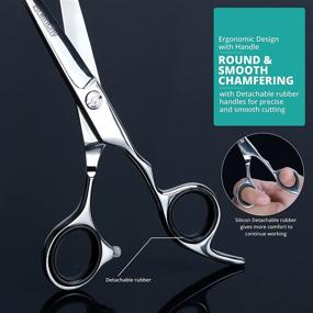 img 1 attached to ARAINCHY Professional Cutting Scissors Barber