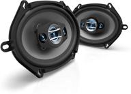 🔊 scosche hd6504 6.5" hd multi-fit frame design speaker set - 4-way with 200 watts peak/50 watts rms per speaker logo