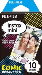 img 4 attached to 📸 Пленка Fujifilm Instax Mini Comic - 10 снимков: раскройте свое творчество с веселыми и необычными мгновенными отпечатками!