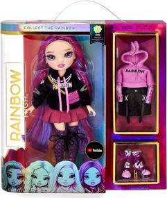 img 4 attached to Enchanting Rainbow High Clothes & Accessories Set for Dolls - Complete Fashion Fun!
