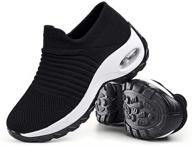 revolutionize your walk with women's walking shoes sock sneakers logo