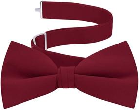 img 1 attached to Mens Formal Tuxedo Bow Tie Men's Accessories for Ties, Cummerbunds & Pocket Squares