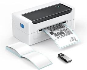 img 4 attached to 📦 High-Speed 4x6 Desktop Shipping Label Barcode Printer for Small Business, Home, and Package Shipping - Easy Setup for Windows Mac, Compatible with Amazon, eBay, and Shopify - Thermal Label Printing at 150mm/s