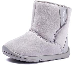 img 4 attached to 👞 BMCiTYBM Winter Lightweight Boots for Infant Boys - Toddler Shoes