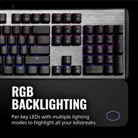 img 2 attached to Cooler Master CK550 V2 Gaming Mechanical Keyboard Blue Switch With RGB Backlighting