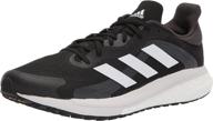 adidas glide trail running black men's shoes and athletic logo