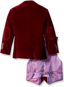 img 2 attached to Discover Stylish Comfort with Isaac Mizrahi Little Piece Velvet Boys' Clothing