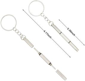 img 2 attached to Keychain Eyeglass Screwdriver Sunglasses Batteries