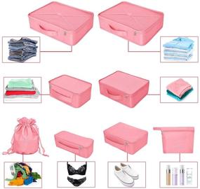 img 1 attached to 🌧️ Ultimate Waterproof Travel Packing Organizers for Convenient and Organized Travelling